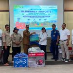 Empat Desa Penyangga Bandara Supadio Terima Bantuan Peralatan Pemadam dari Angkasa Pura Indonesia